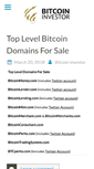 Mobile Screenshot of bitcoininvestor.com